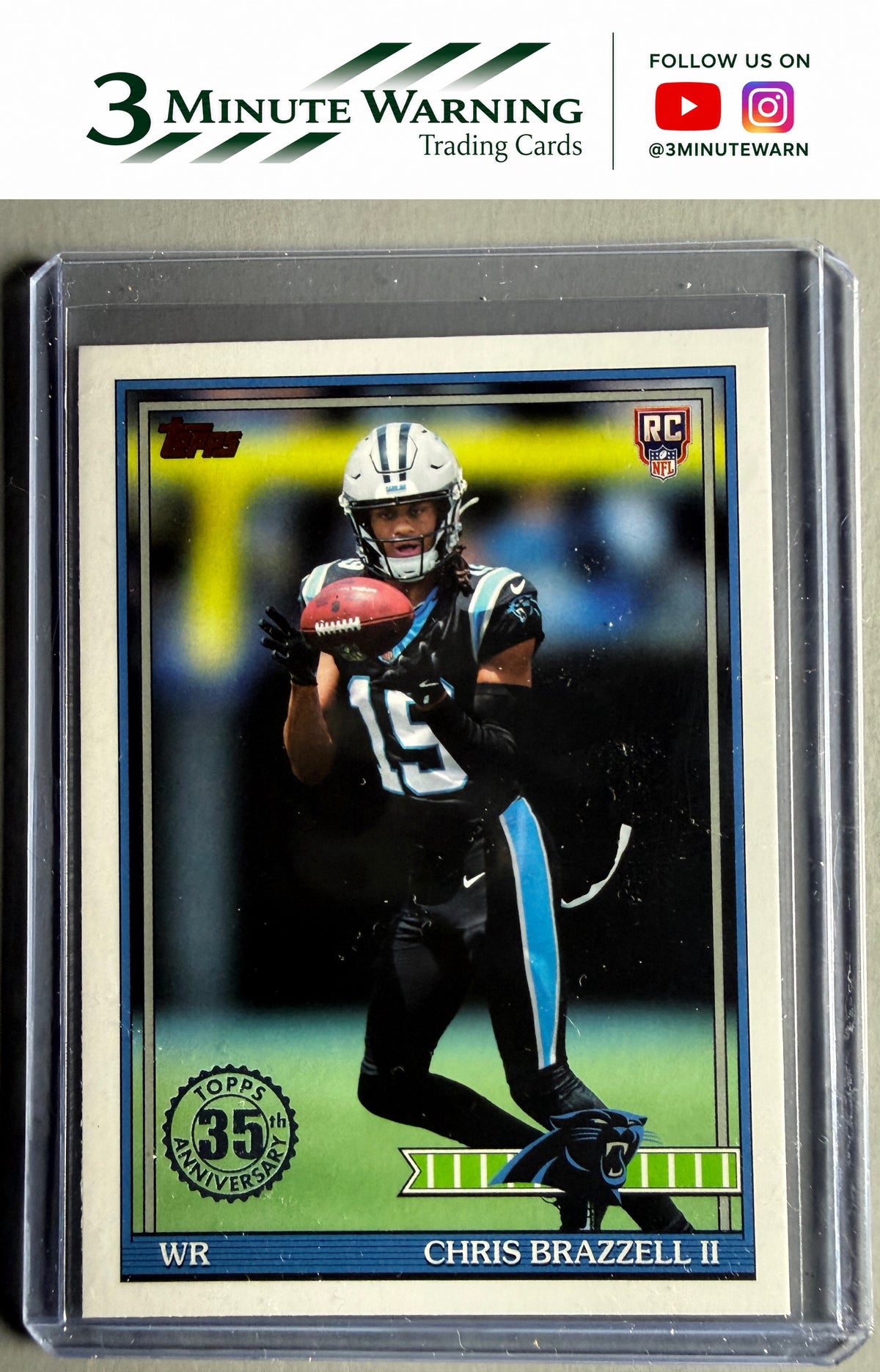 2026 Topps Flagship #91TR-26 Chris Brazzell II 1991 Topps Football Rookies