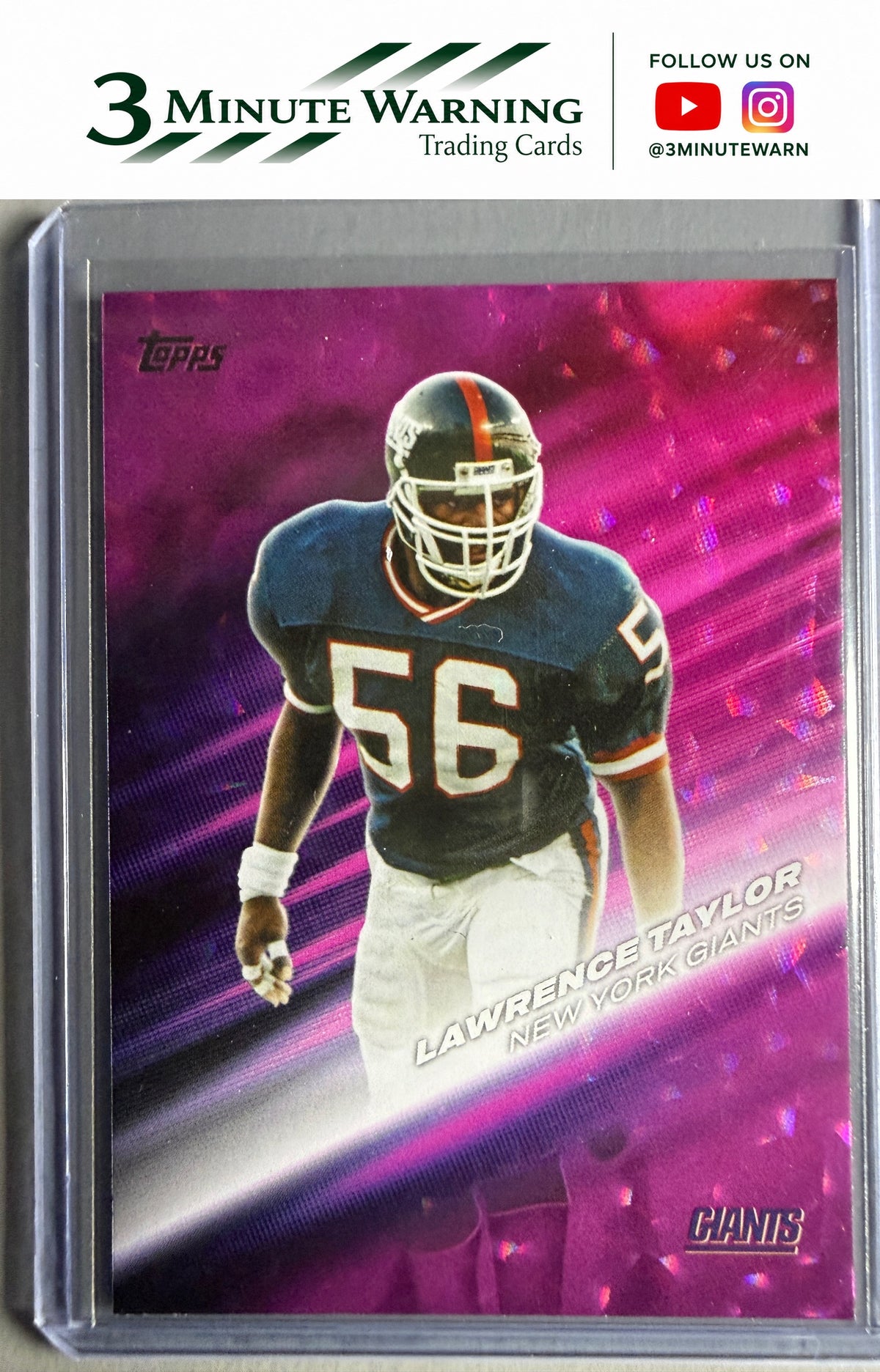 2026 Topps Flagship #GOTG-16 Lawrence Taylor Greats of the Game Crackle