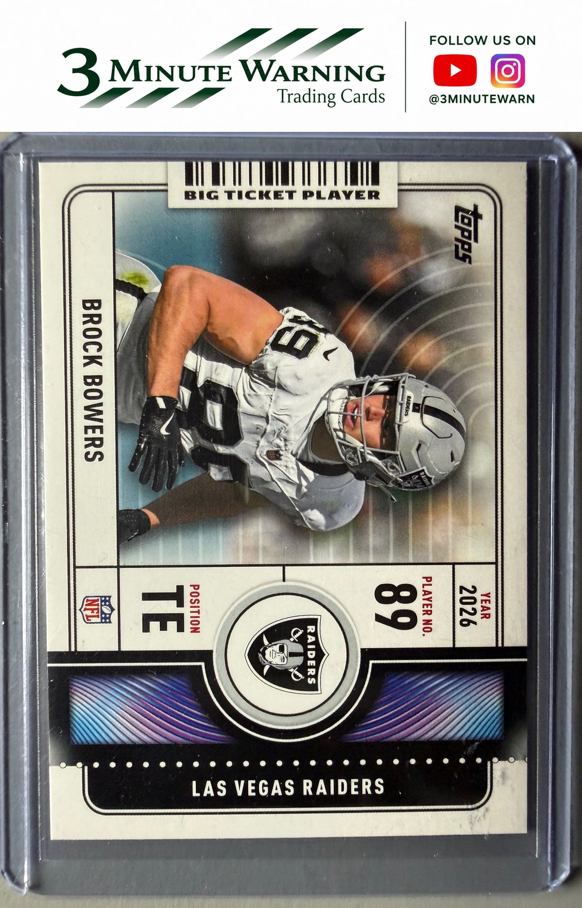 2026 Topps Flagship #BTP-10 Brock Bowers Big Ticket Players