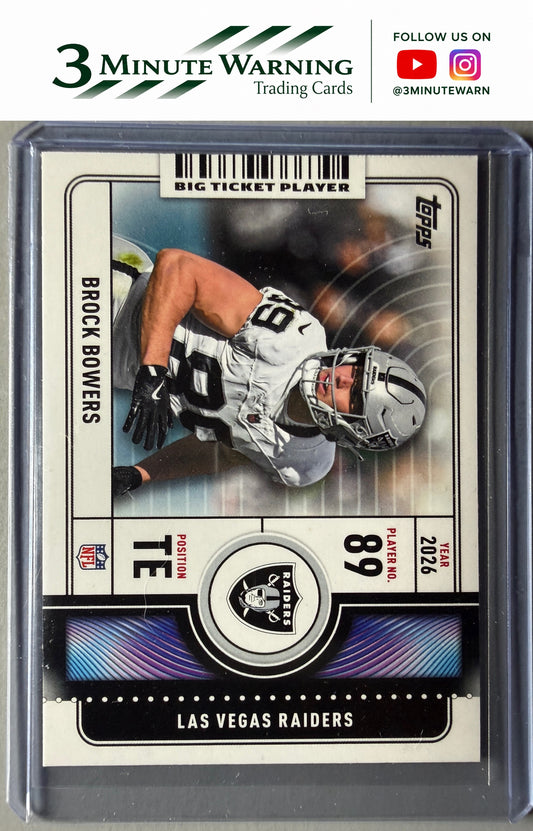2026 Topps Flagship #BTP-10 Brock Bowers Big Ticket Players