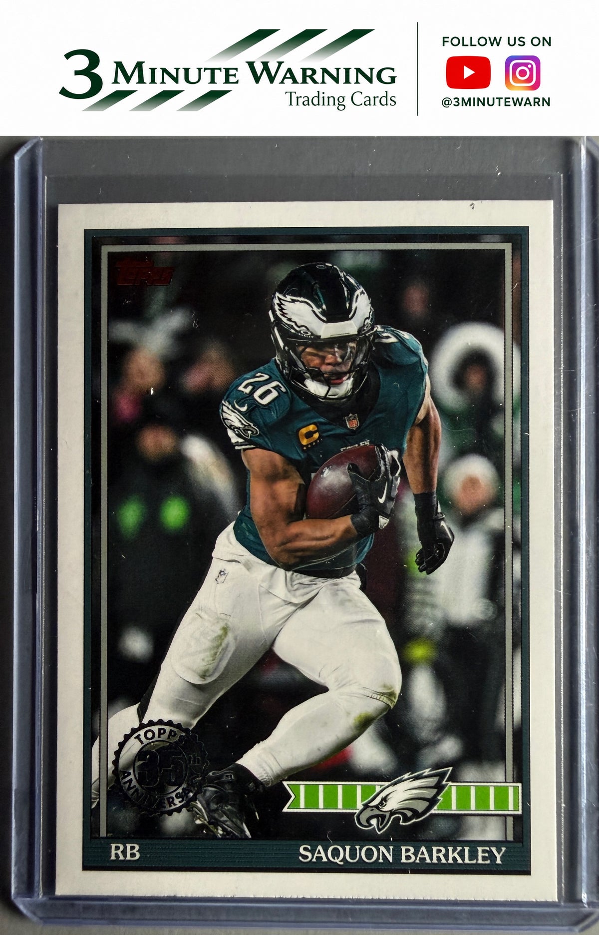 2026 Topps Flagship #91TF-19 Saquon Barkley 1991 Topps Football