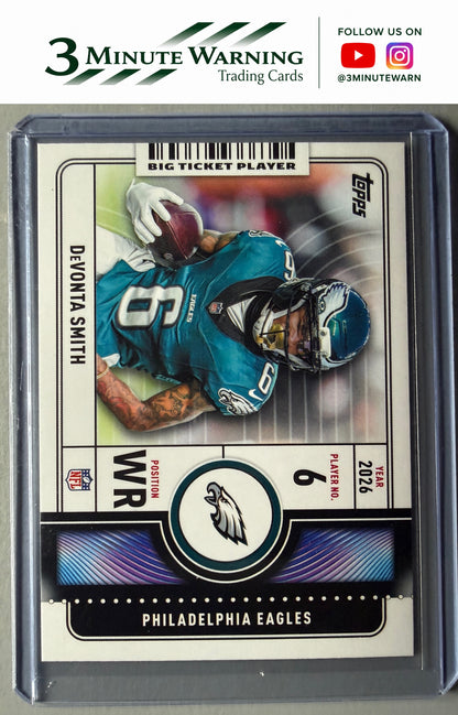 2026 Topps Flagship #BTP-22 DeVonta Smith Big Ticket Players