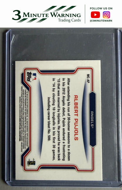 2014 Bowman Chrome #MC-AP Albert Pujols Mini
