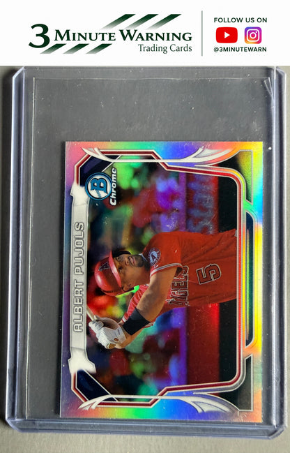 2014 Bowman Chrome #MC-AP Albert Pujols Mini