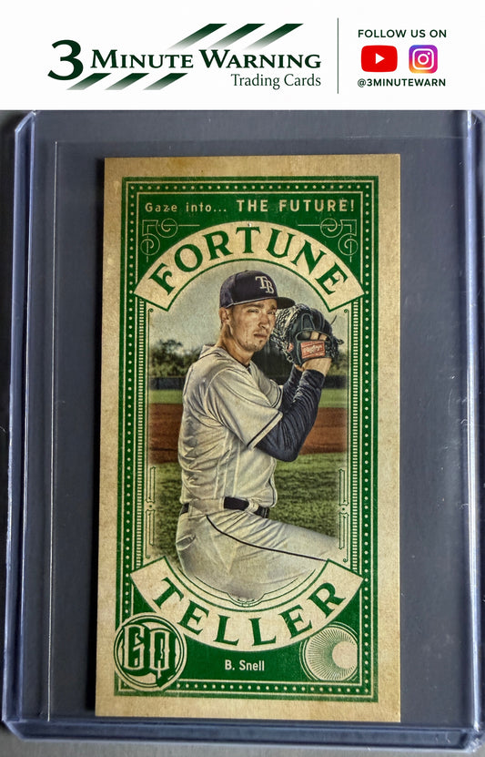 2019 Topps Gypsy Queen #FTM-BS Blake Snell Fortune Teller Minis Green #/99