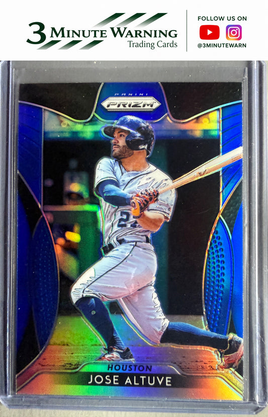 2019 Panini Prizm #40 Jose Altuve Blue Prizm