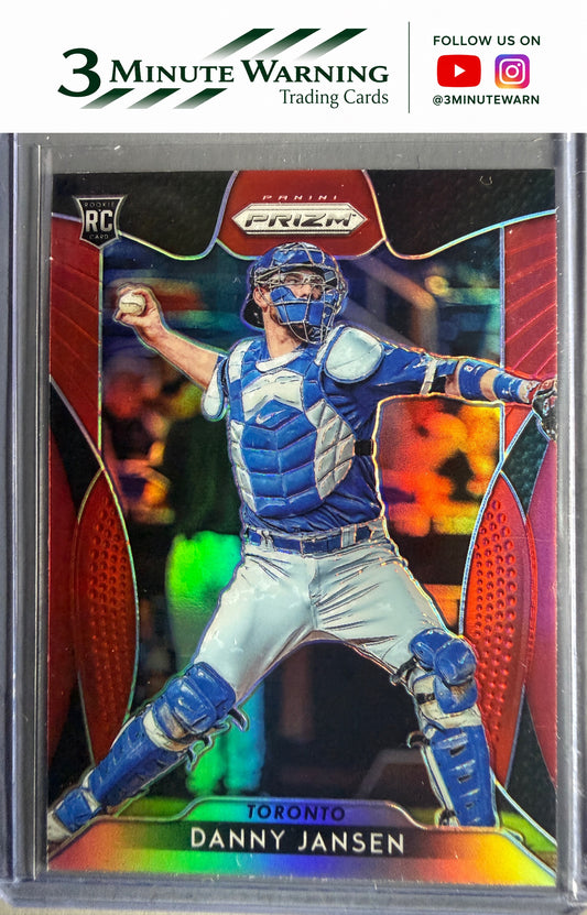 2019 Panini Prizm #3 Danny Jansen Red Prizm