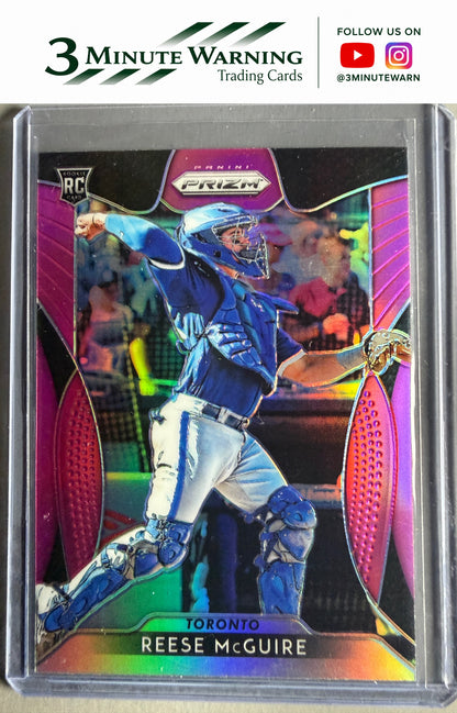 2019 Panini Prizm #65 Reese McGuire Purple Prizm