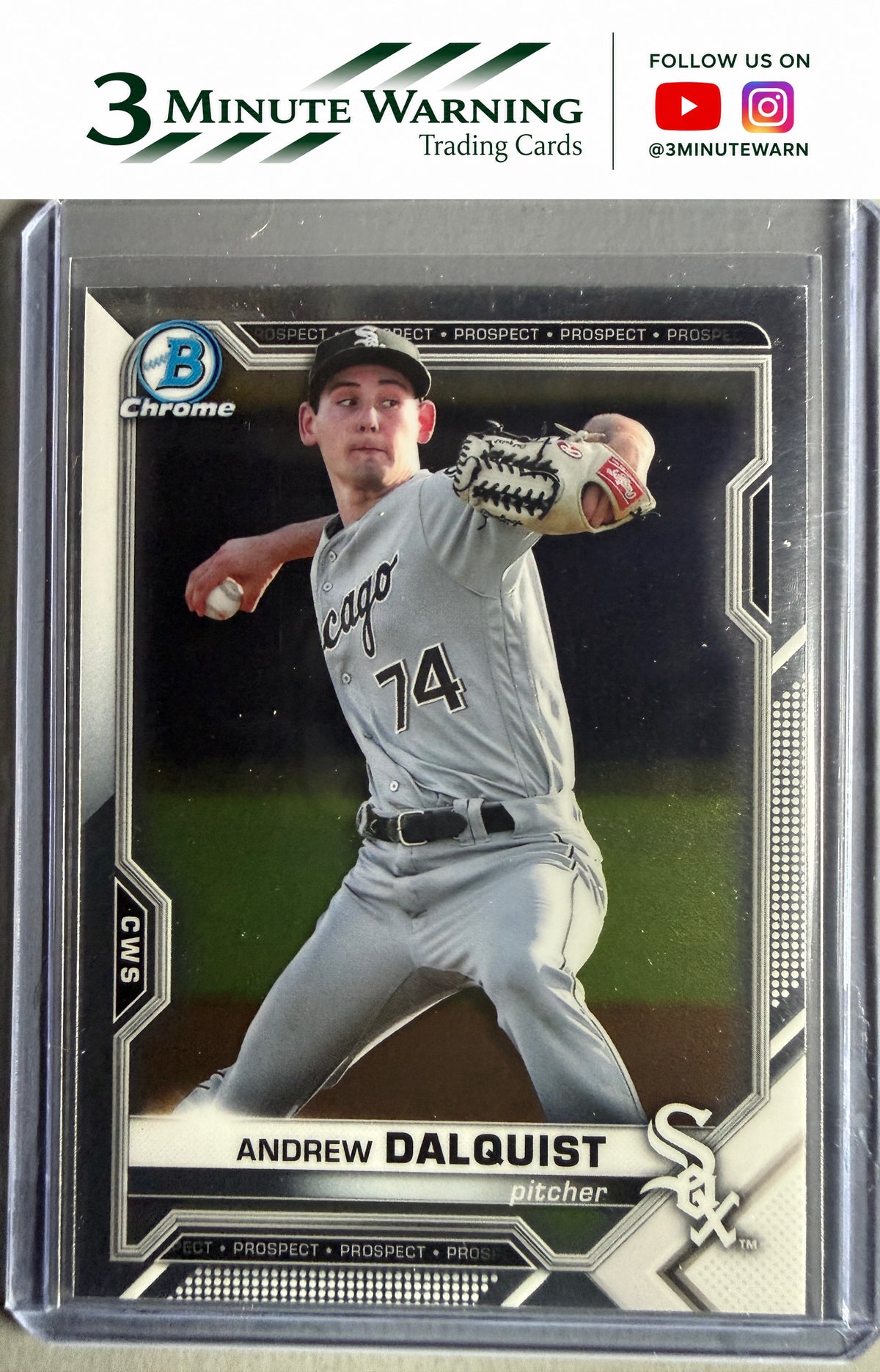 2021 Bowman #BCP-64 Andrew Dalquist Chrome Prospects