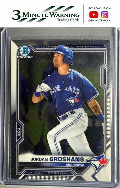 2021 Bowman #BCP-70 Jordan Groshans Chrome Prospects