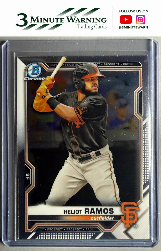 2021 Bowman #BCP-69 Heliot Ramos Chrome Prospects