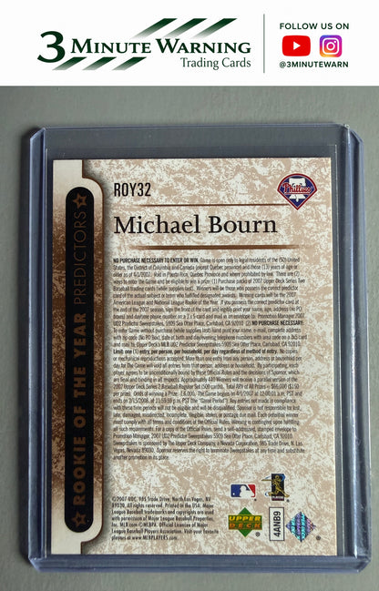 2007 Upper Deck #ROY32 Michael Bourn Predictors: Rookie of the Year