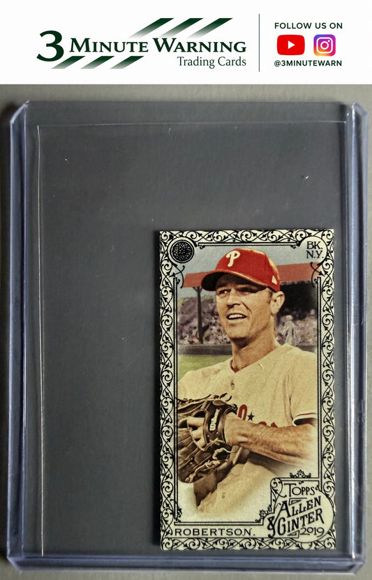 2019 Topps Allen & Ginter #248 David Robertson Mini Black Border