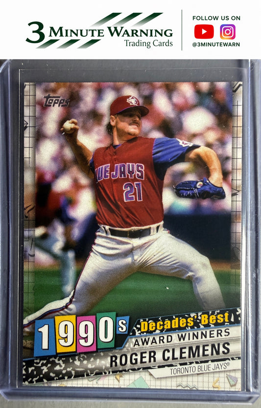 2020 Topps #DB-64 Roger Clemens Decades' Best (Series One)