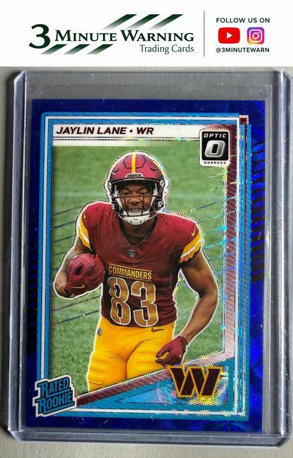 2025 Donruss Optic #249 Jaylin Lane Blue Scope