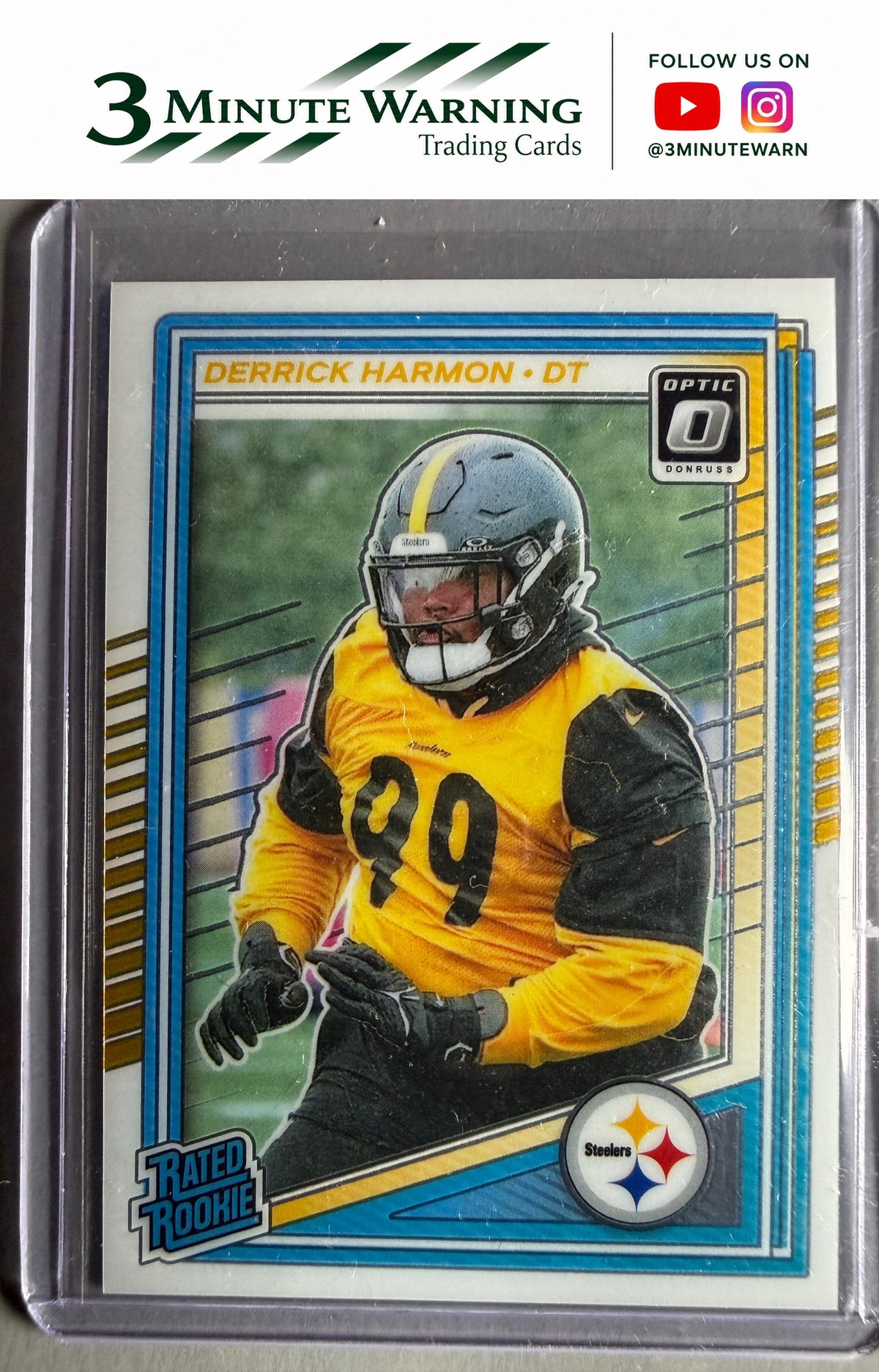 2025 Donruss Optic #257 Derrick Harmon