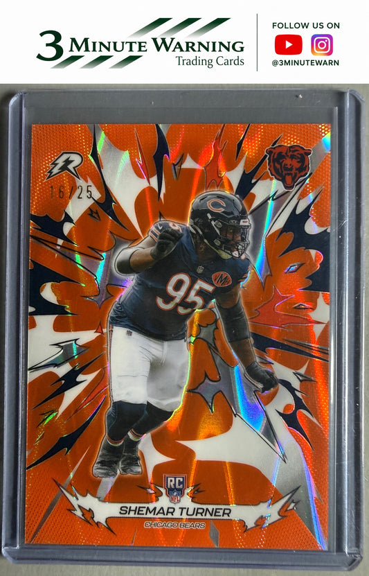 2025 Topps Resurgence #115 Shemar Turner Orange Power Surge Refractor #/25