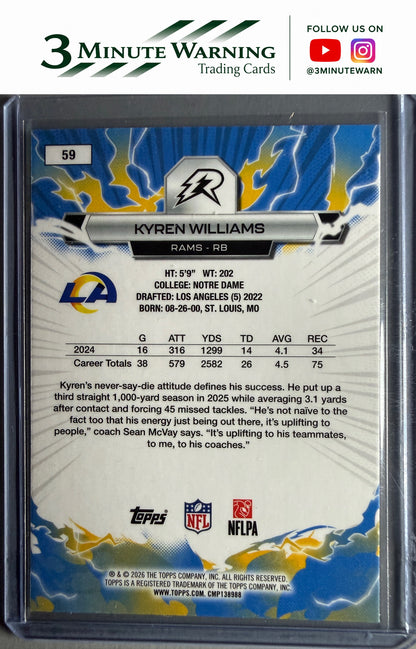 2025 Topps Resurgence #59 Kyren Williams