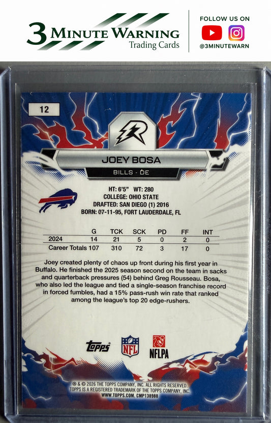 2025 Topps Resurgence #12 Joey Bosa