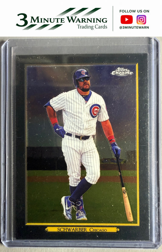 2020 Topps #TRC-22 Kyle Schwarber Turkey Red 2020 Chrome (Series 1)