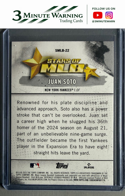 2025 Topps #SMLB-22 Juan Soto Stars of MLB