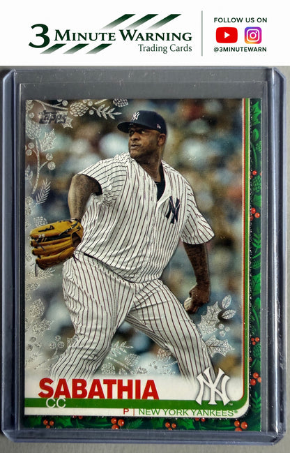 2019 Topps Holiday #HW139 CC Sabathia