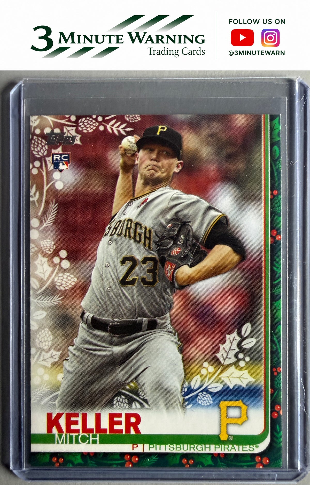 2019 Topps Holiday #HW146 Mitch Keller