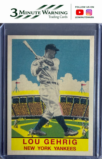 2019 Topps #ICR-5 Lou Gehrig Iconic Card Reprints