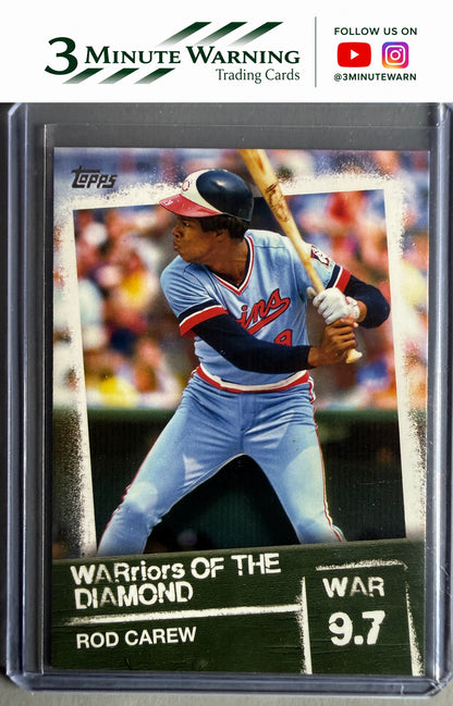 2020 Topps #WOD-47 Rod Carew WARriors of the Diamond
