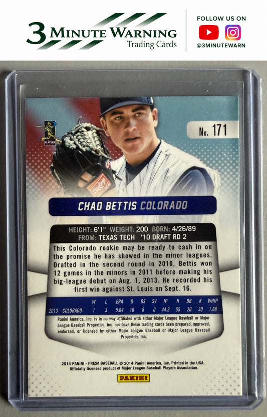2014 Panini Prizm #171 Chad Bettis