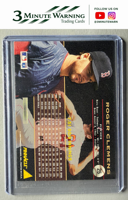 1994 Pinnacle #25 Roger Clemens
