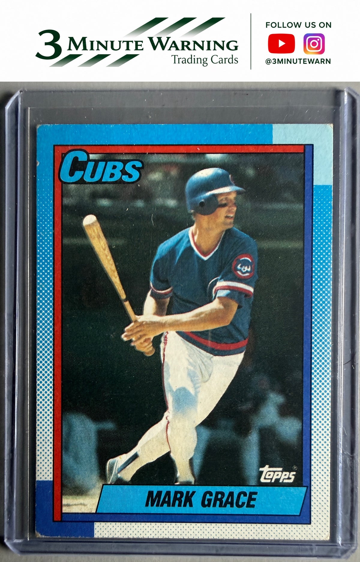 1990 Topps #240 Mark Grace