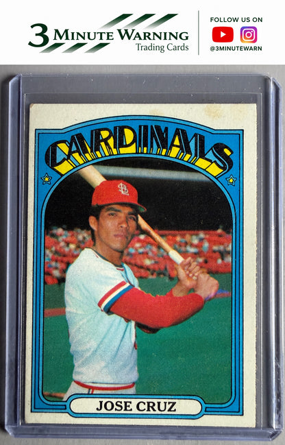 1972 Topps #107 Jose Cruz