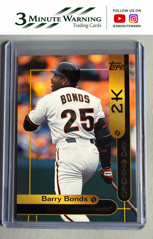 2000 Topps / Fleer / Upper Deck / Pacific Opening Day 2K #OD2 Barry Bonds