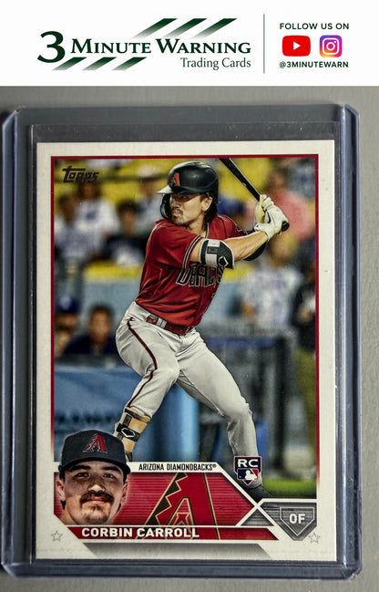 2023 Topps Arizona Diamondbacks #ARI-16 Corbin Carroll