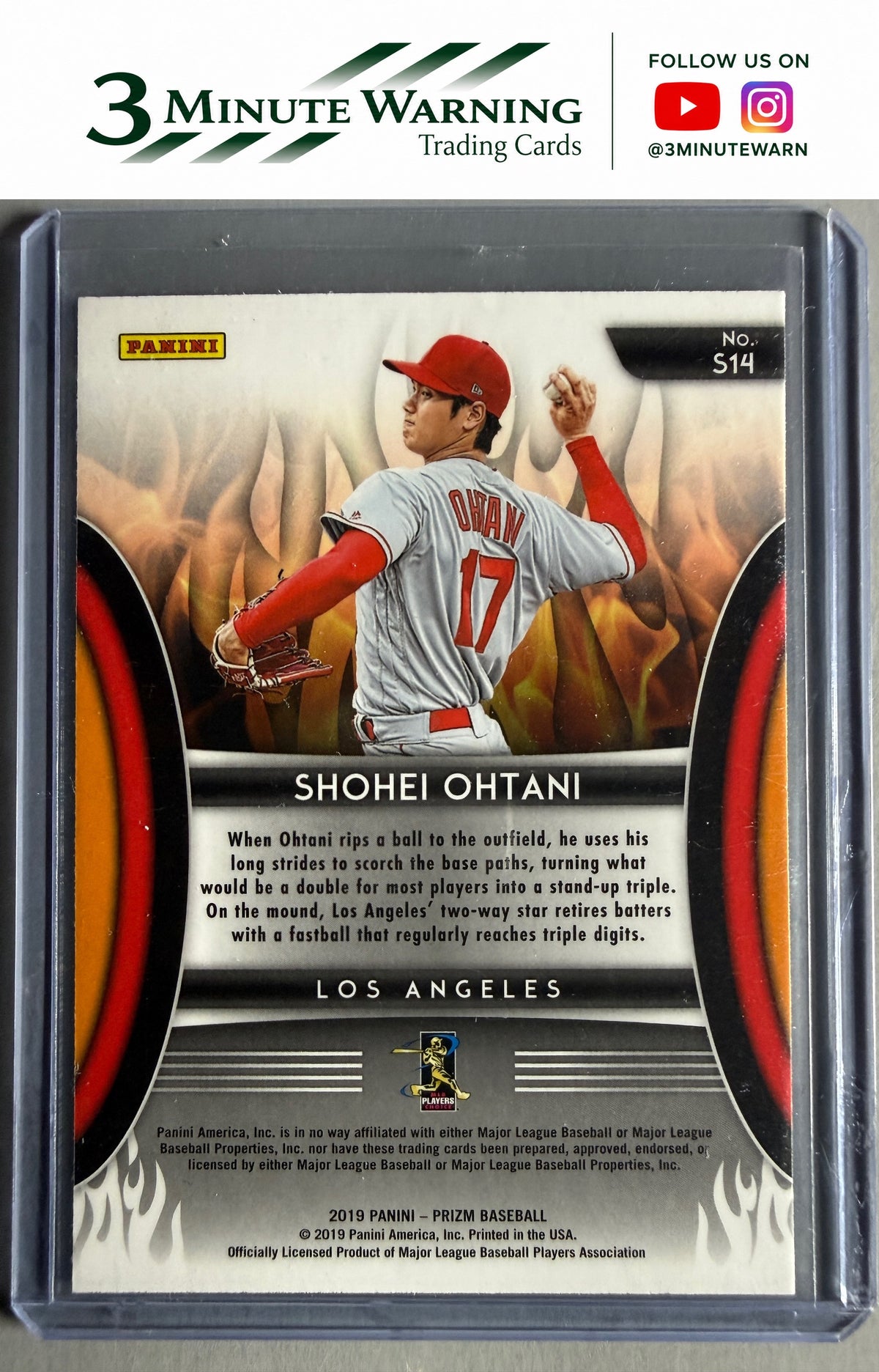 2019 Panini Prizm #S14 Shohei Ohtani Scorching