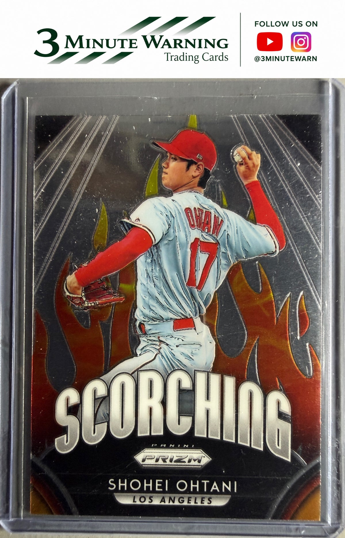 2019 Panini Prizm #S14 Shohei Ohtani Scorching