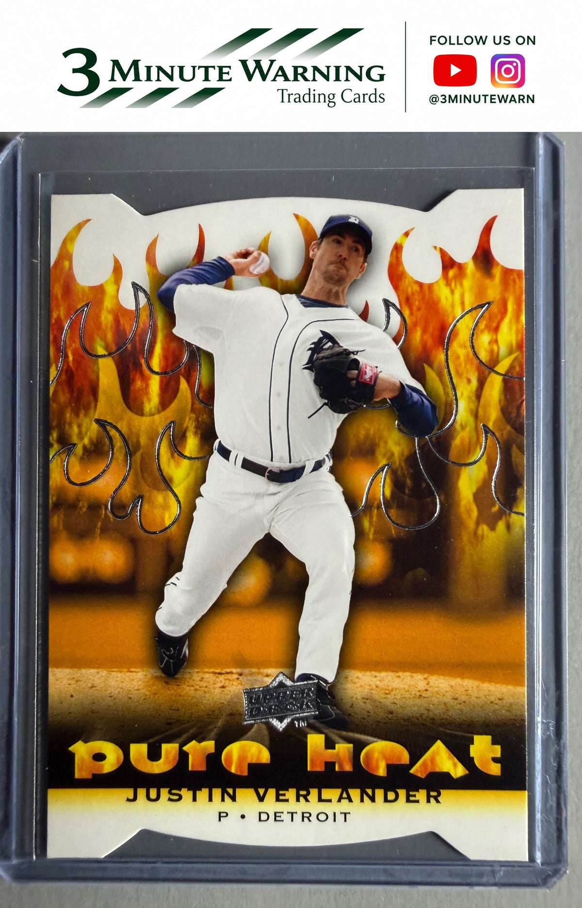 2010 Upper Deck #PH-9 Justin Verlander Pure Heat