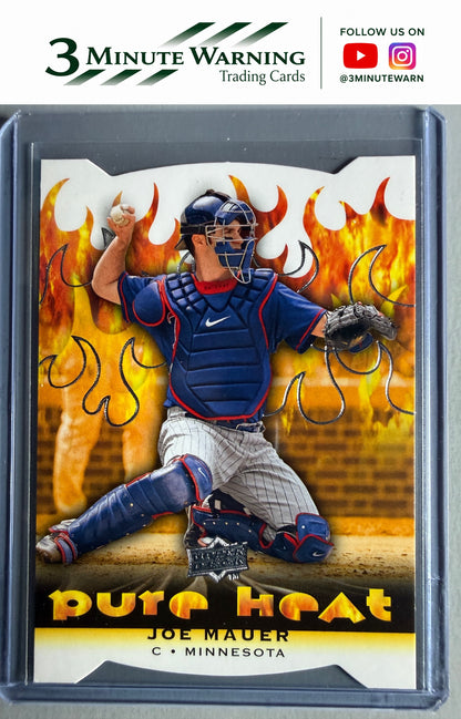 2010 Upper Deck #PH-8 Joe Mauer Pure Heat