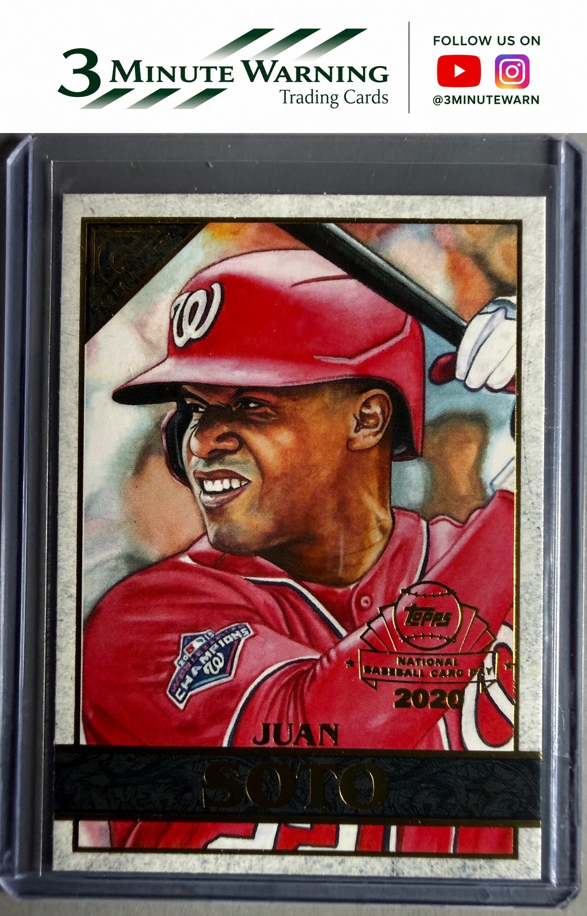2020 Topps Chrome #GP-7 Juan Soto Topps Gallery NBCD Preview