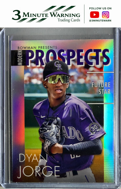 2023 Bowman #MP-10 Dyan Jorge Modern Prospects