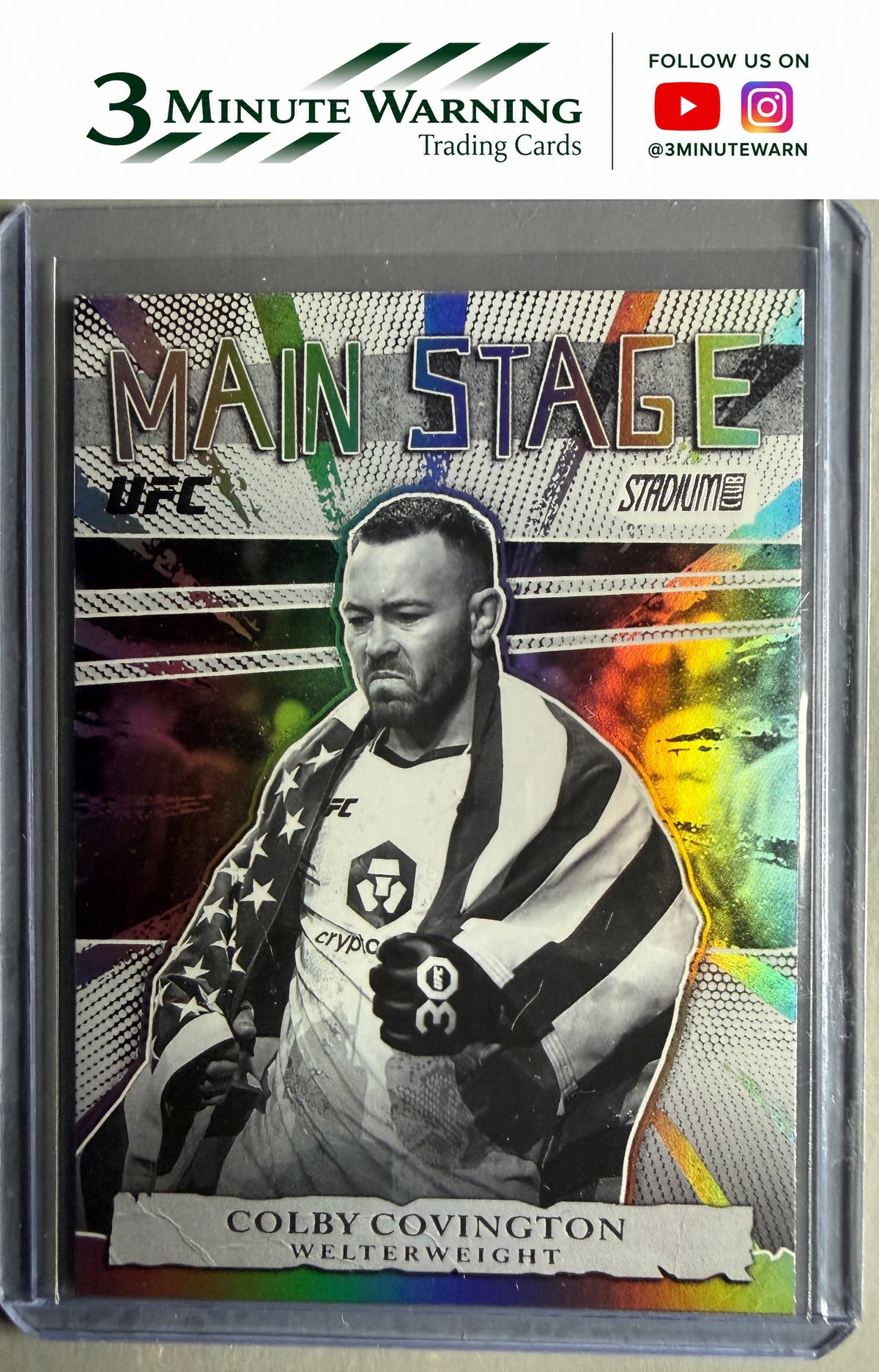 2026 Stadium Club UFC #MS-5 Colby Covington Main Stage