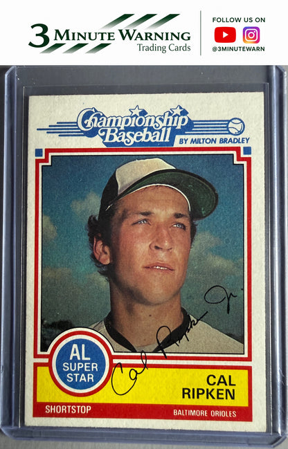 1984 Topps Milton Bradley #NNO Cal Ripken