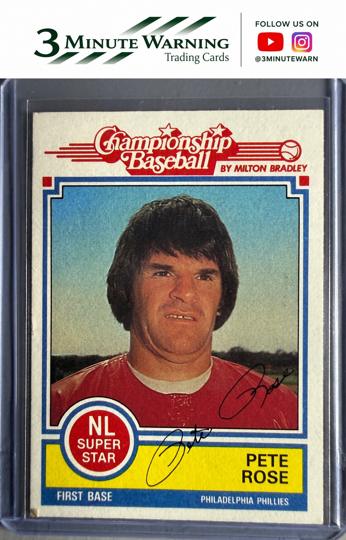 1984 Topps Milton Bradley #NNO Pete Rose