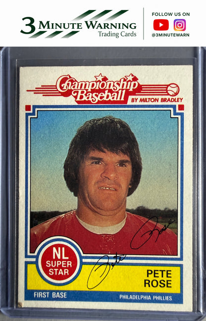 1984 Topps Milton Bradley #NNO Pete Rose