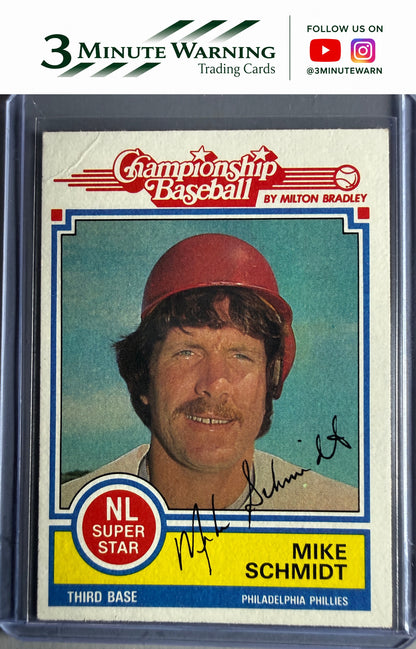 1984 Topps Milton Bradley #NNO Mike Schmidt