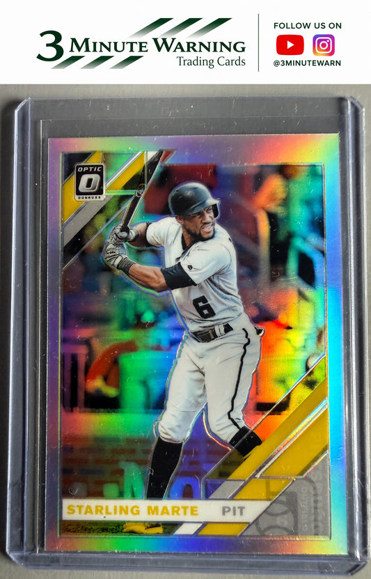 2019 Donruss Optic #119 Starling Marte Holo