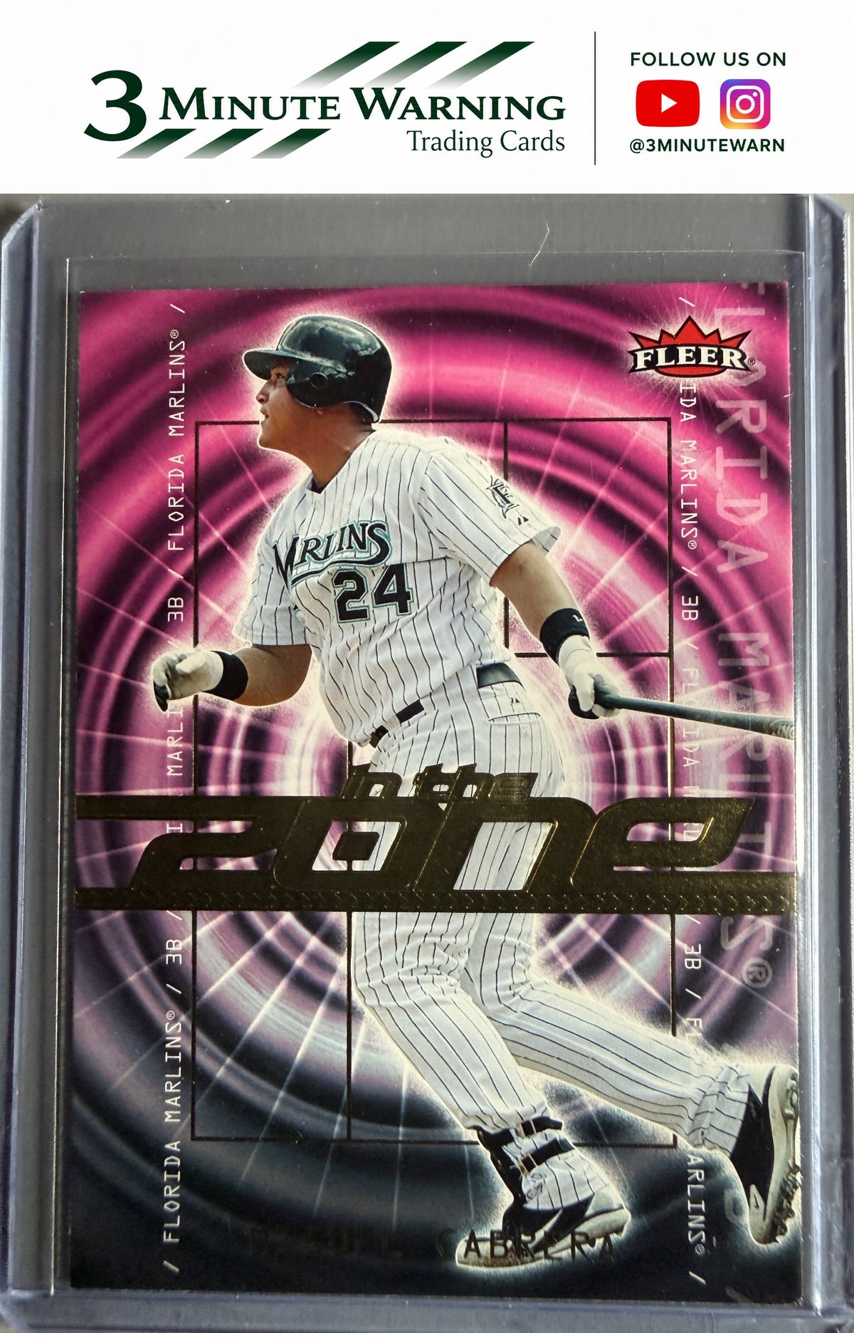 2007 Fleer #IZ-MC Miguel Cabrera In the Zone