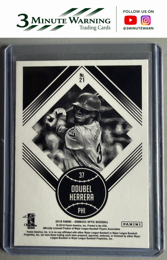 2018 Donruss Optic #21 Odubel Herrera
