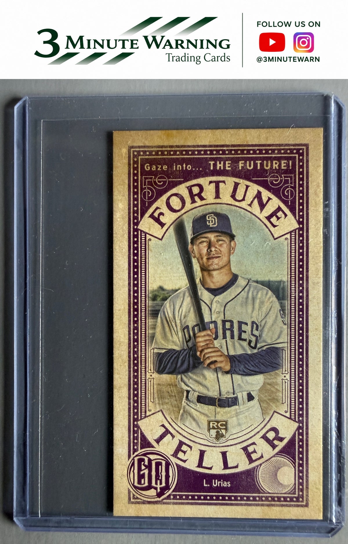 2019 Topps Gypsy Queen #FTM-LU Luis Urias Fortune Teller Minis